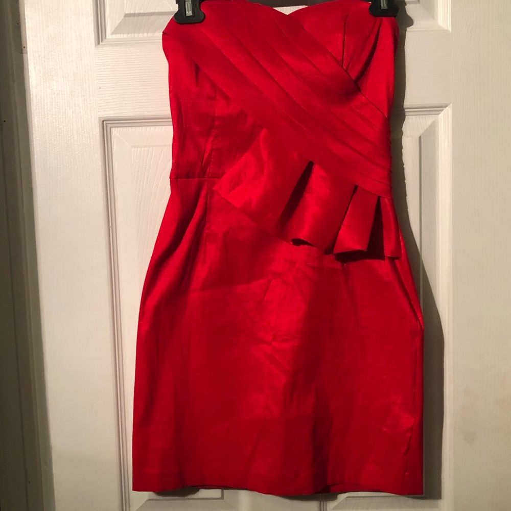 Red Mini Cocktail Dress